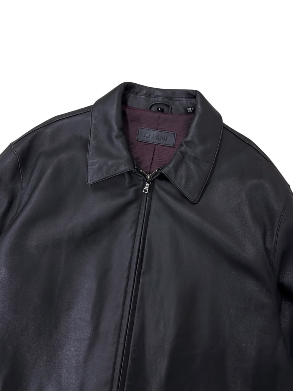 빈티지 기죽 레더자켓 블랙 (L~2XL) 상품이미지2