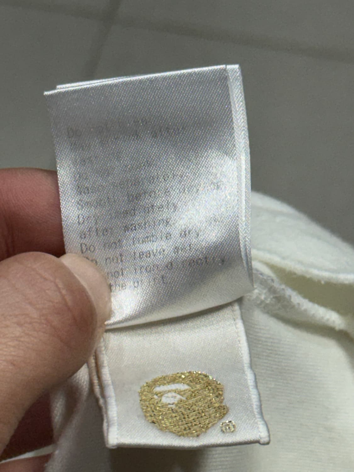 2010 베이프 아카이브 베이비 마일로 롱슬리브 티셔츠 상품이미지5