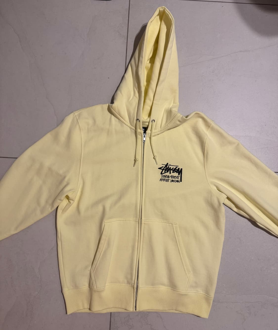 스투시 x 도버 스트리트 마켓 런던 후드 집업 💛 상품이미지1