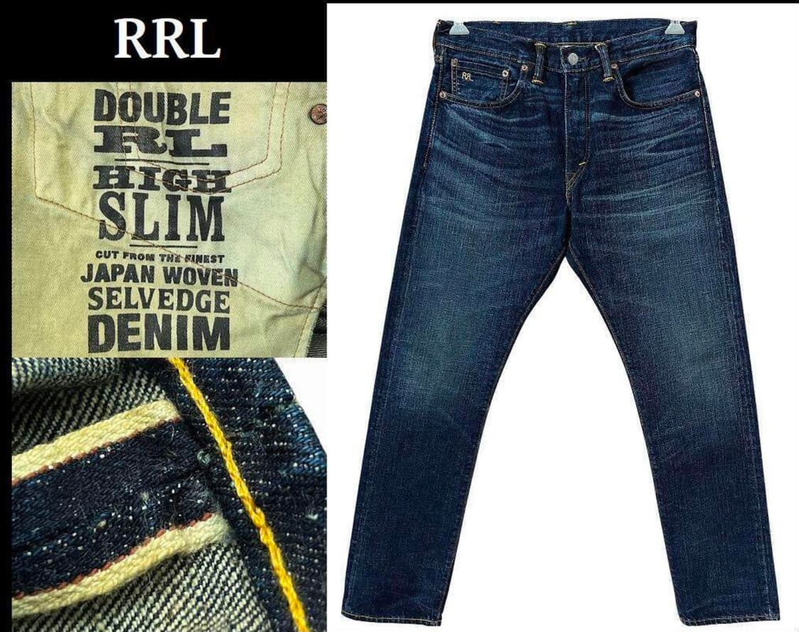 RRL 하이슬림핏 데님 32x32 상품이미지1