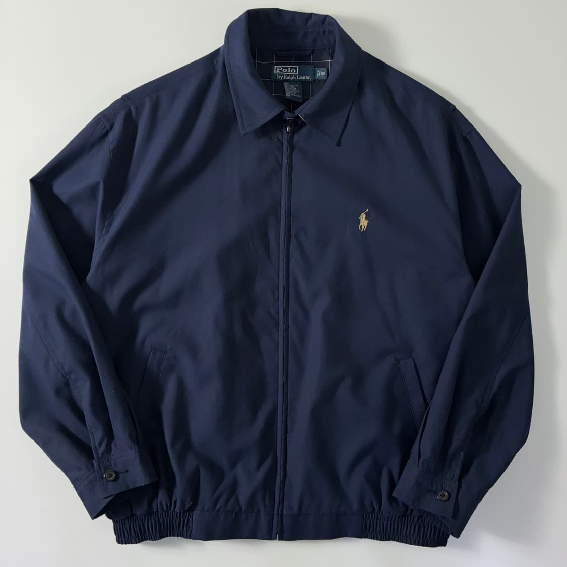 Polo  폴로 랄프로렌 자수 네이비 폴리쉘 블루종 자켓   상품이미지2