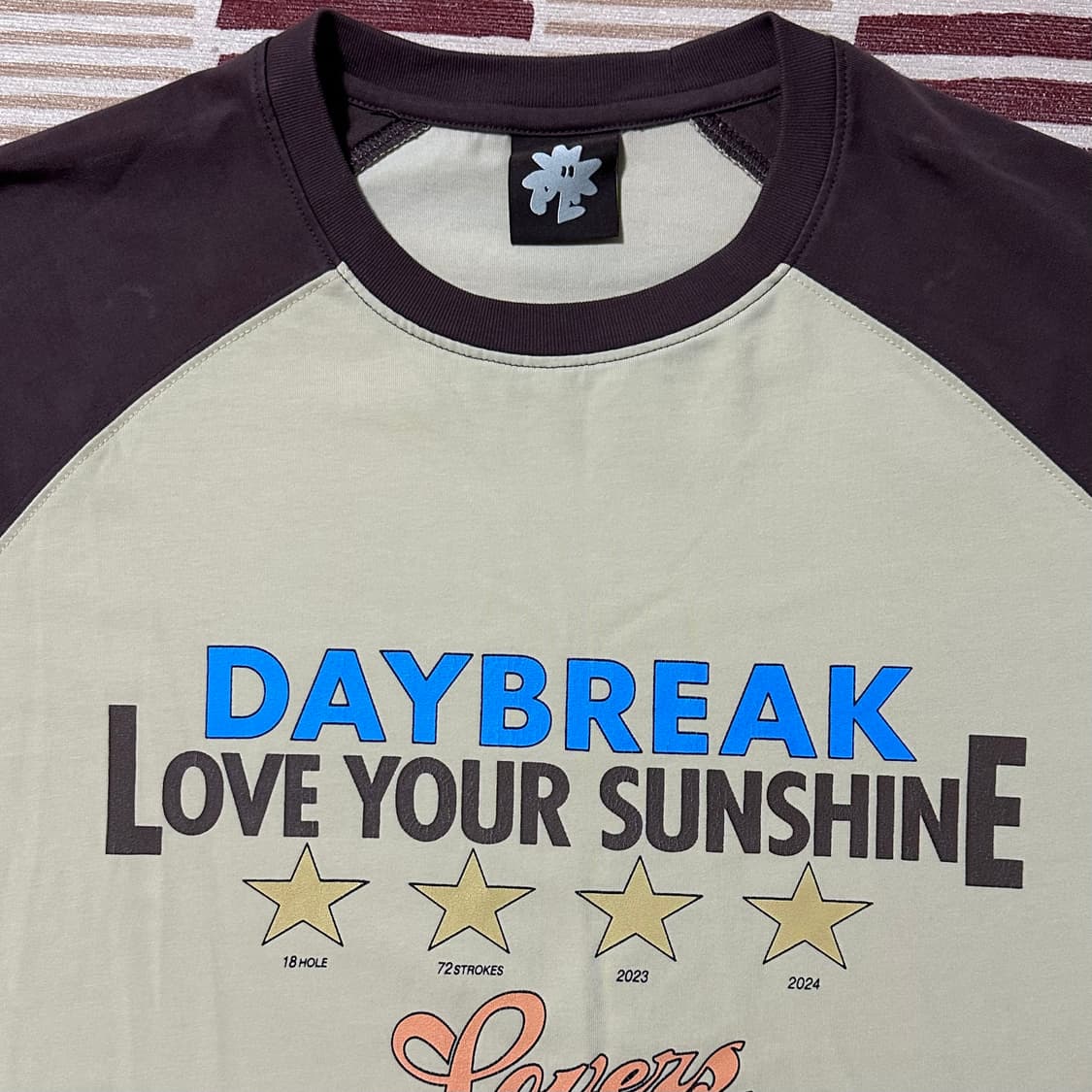 썬러브 SUNLOVE 반팔티 옐로우 SIZE L 상품이미지4