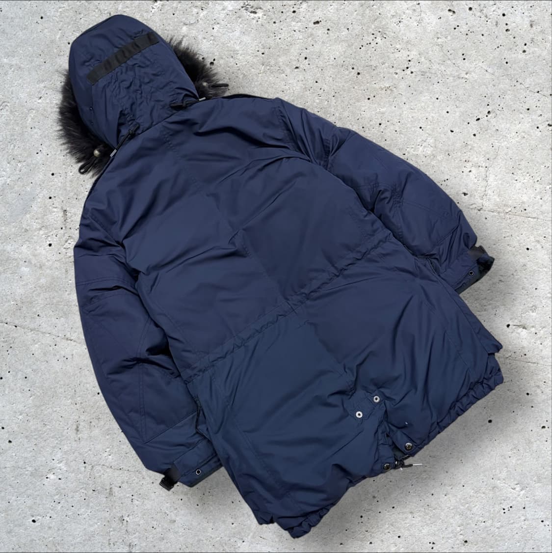 [S] 폴로랄프로렌 N-3B 네이비 후드 퍼 패딩 코트 C263 상품이미지2