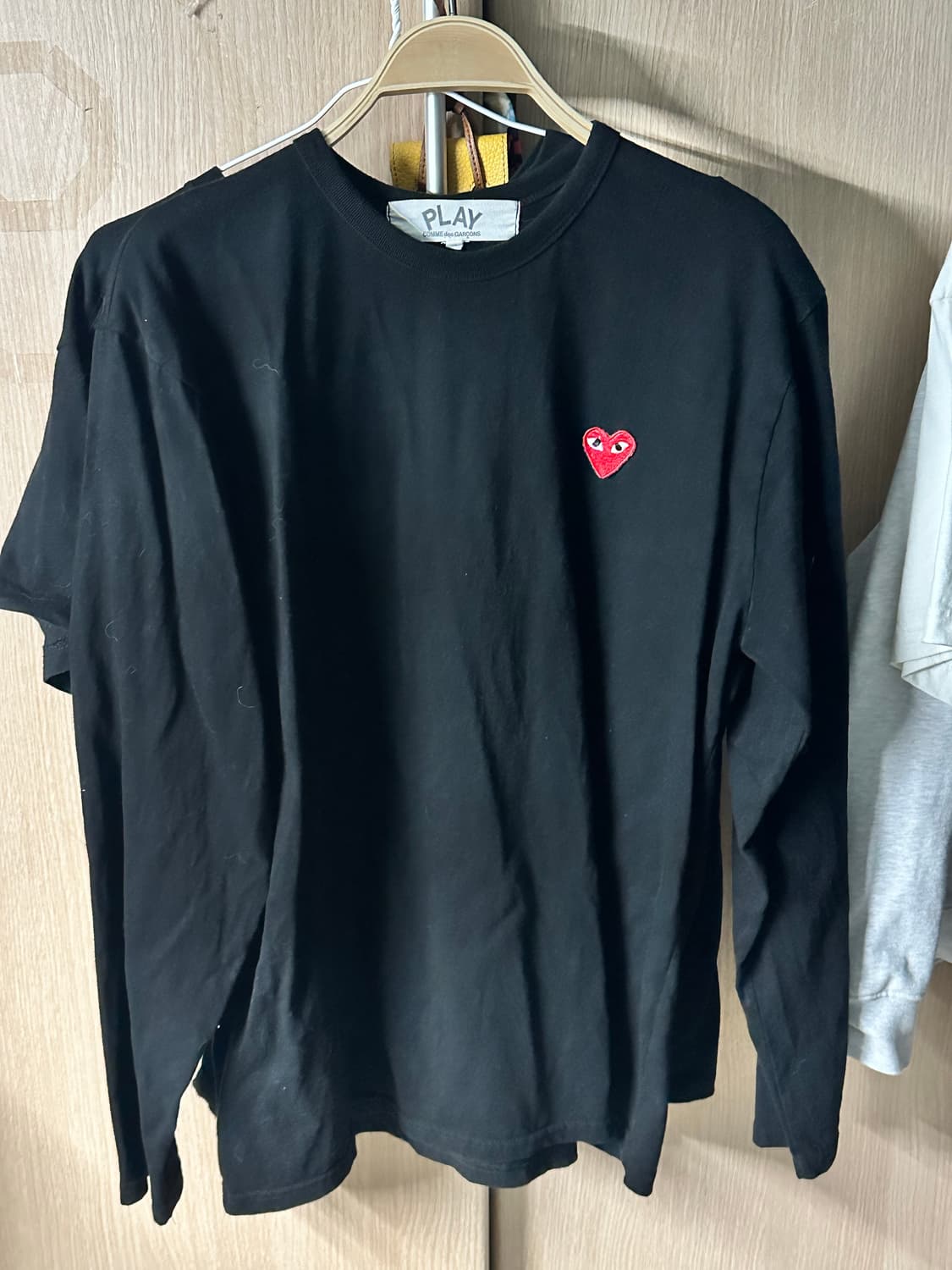 꼼데가르송 롱슬리브 블랙 L사이즈 상품이미지1
