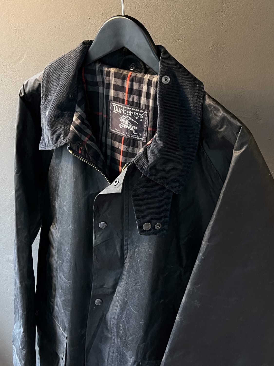 버버리 왁싱자켓 Burberry waxed jacket 상품이미지1