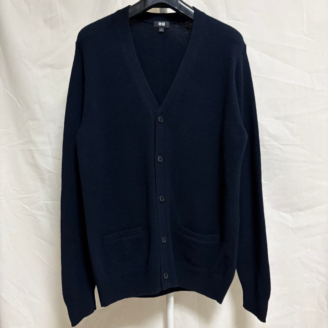 유니클로 램스울 가디건 / 네이비, L 상품이미지1