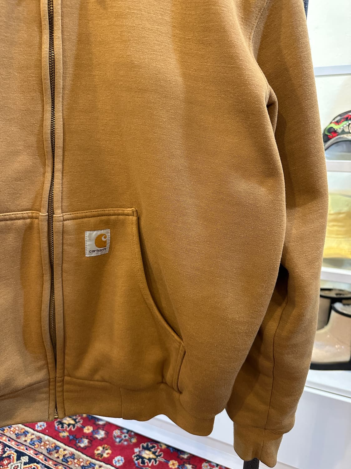 칼하트 레인디펜더 써멀 방수 후드집업 M 상품이미지2