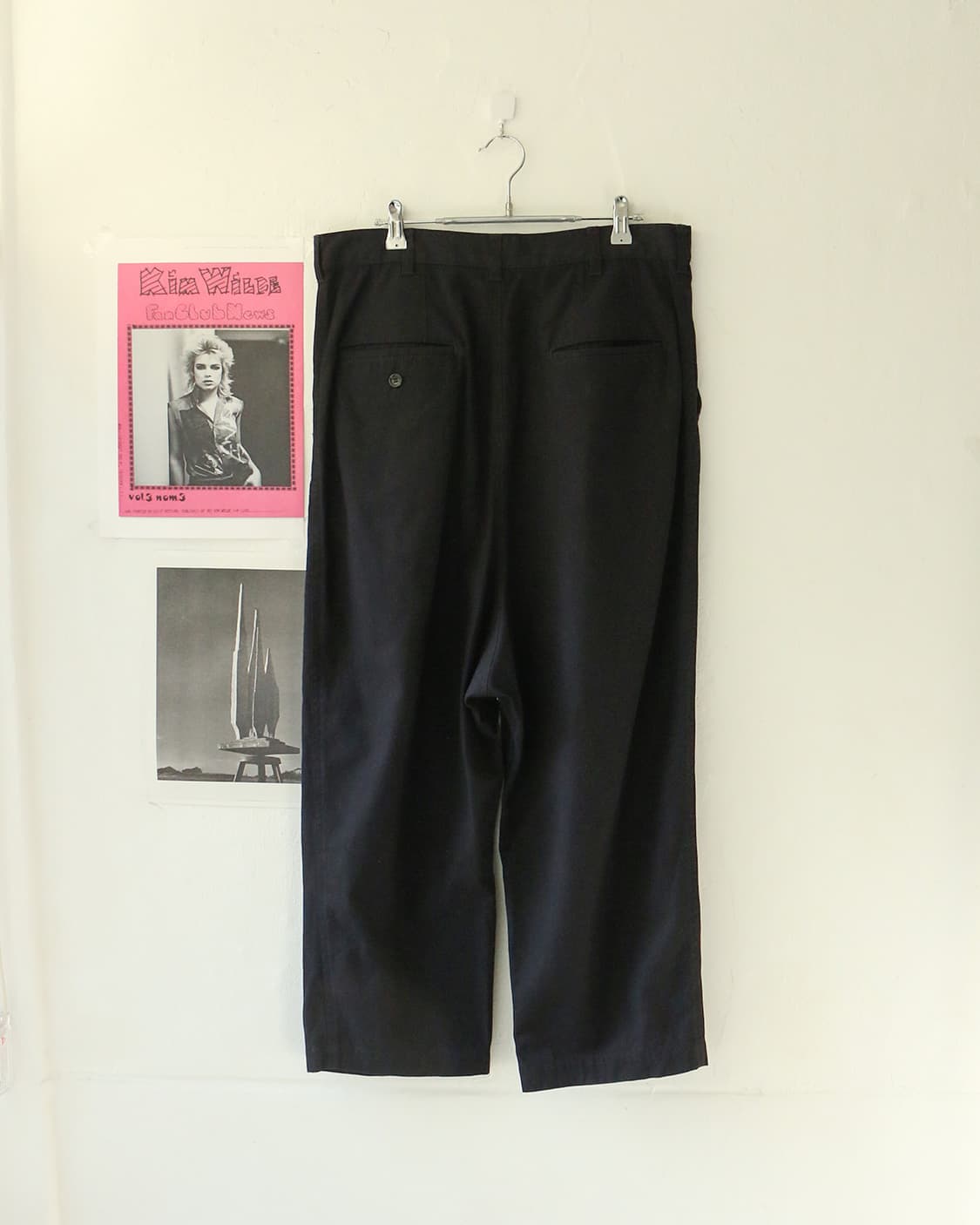 꼼데 가르송 옴므 와이드 코튼 팬츠  상품이미지5