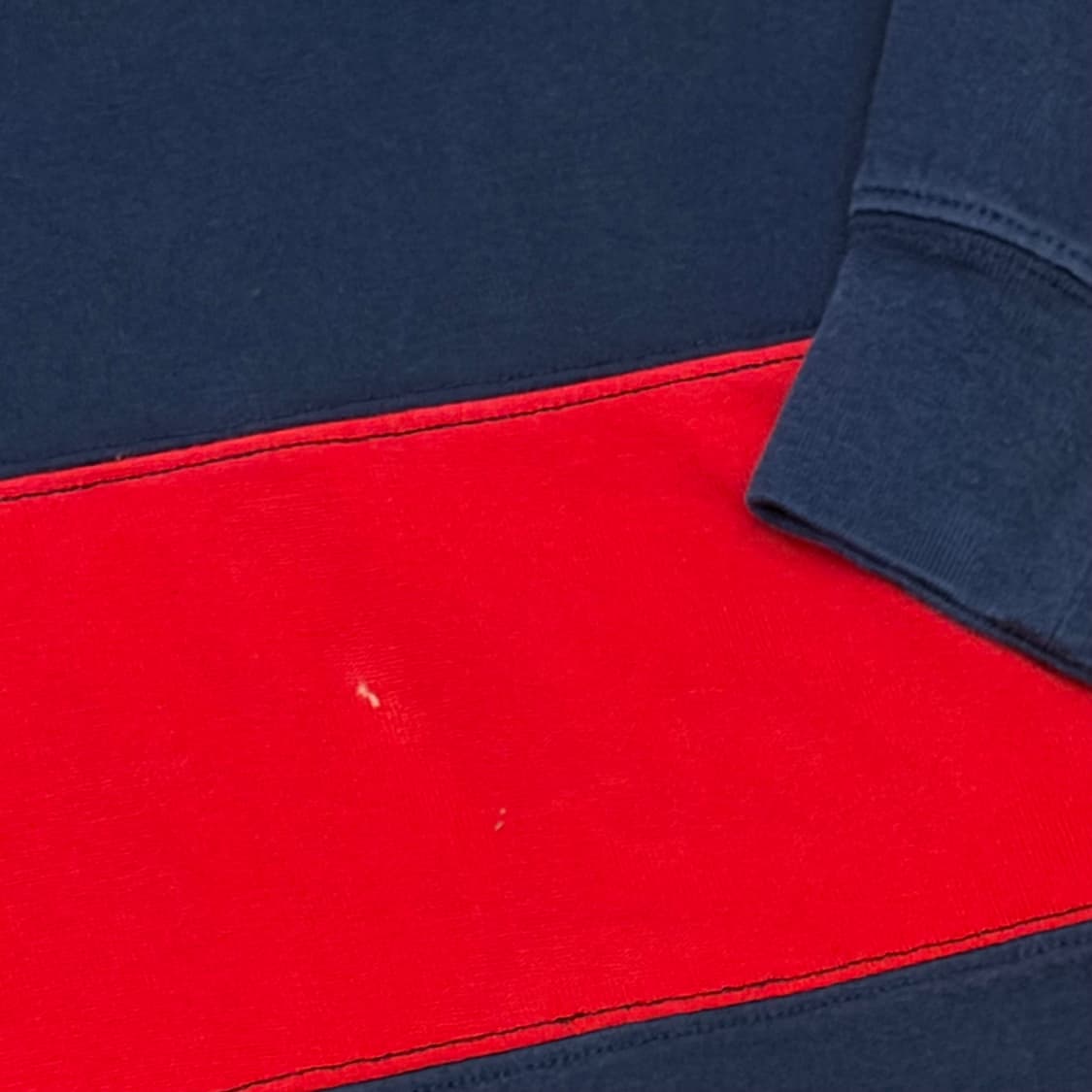 00s USA 빈티지 폴로랄프로렌 67 스트라이프 럭비티 카라티 상품이미지6