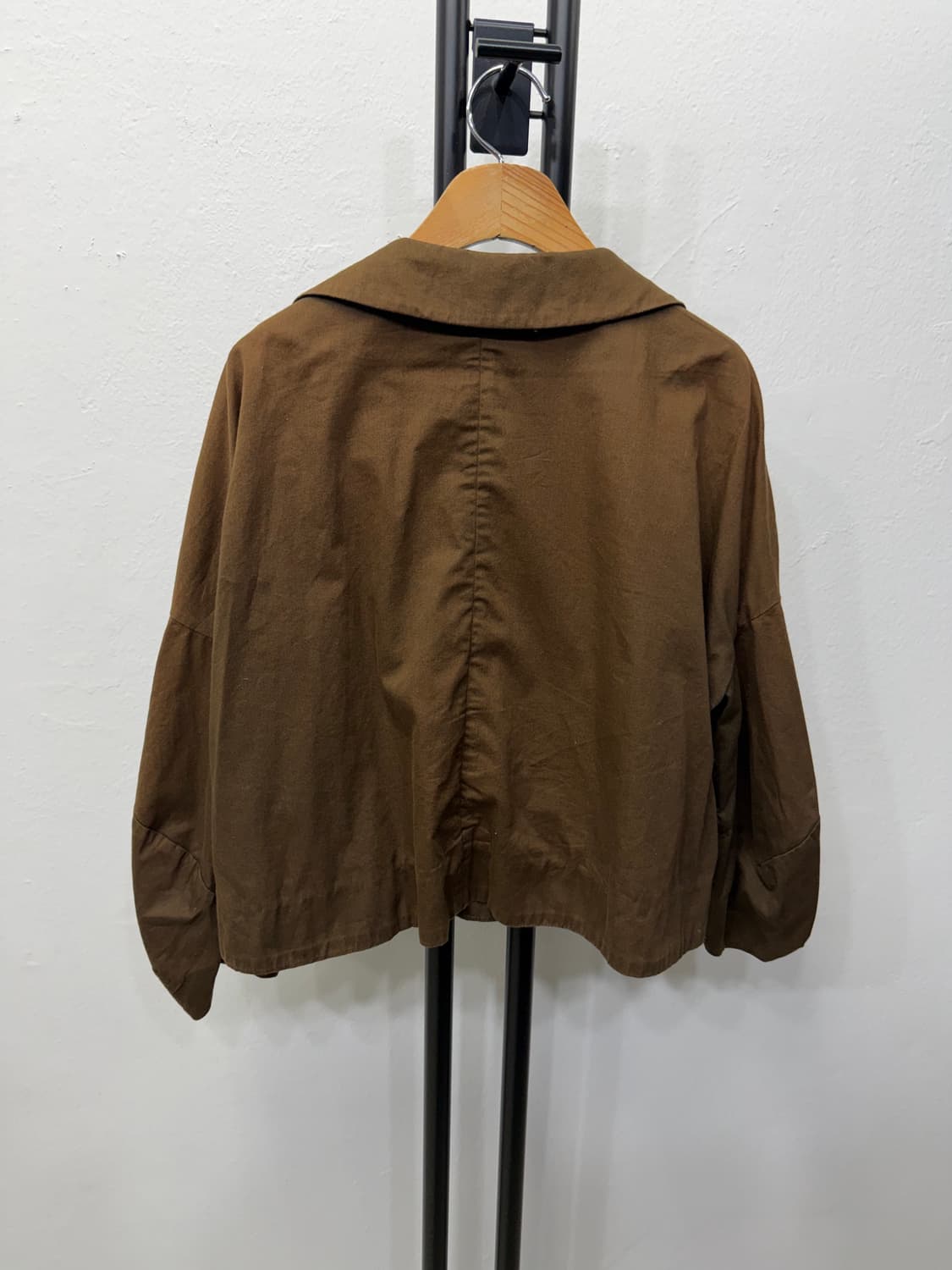 정품) 마르니 브라운 컬러 루즈핏 자켓 38 상품이미지4