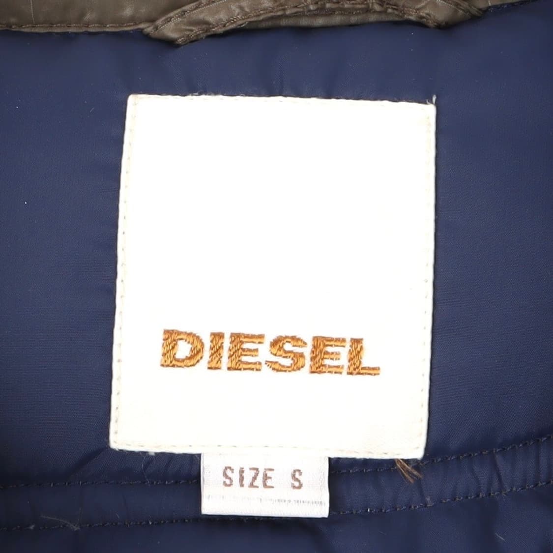 디젤 바이커 푸퍼 자켓 카키 S 상품이미지5