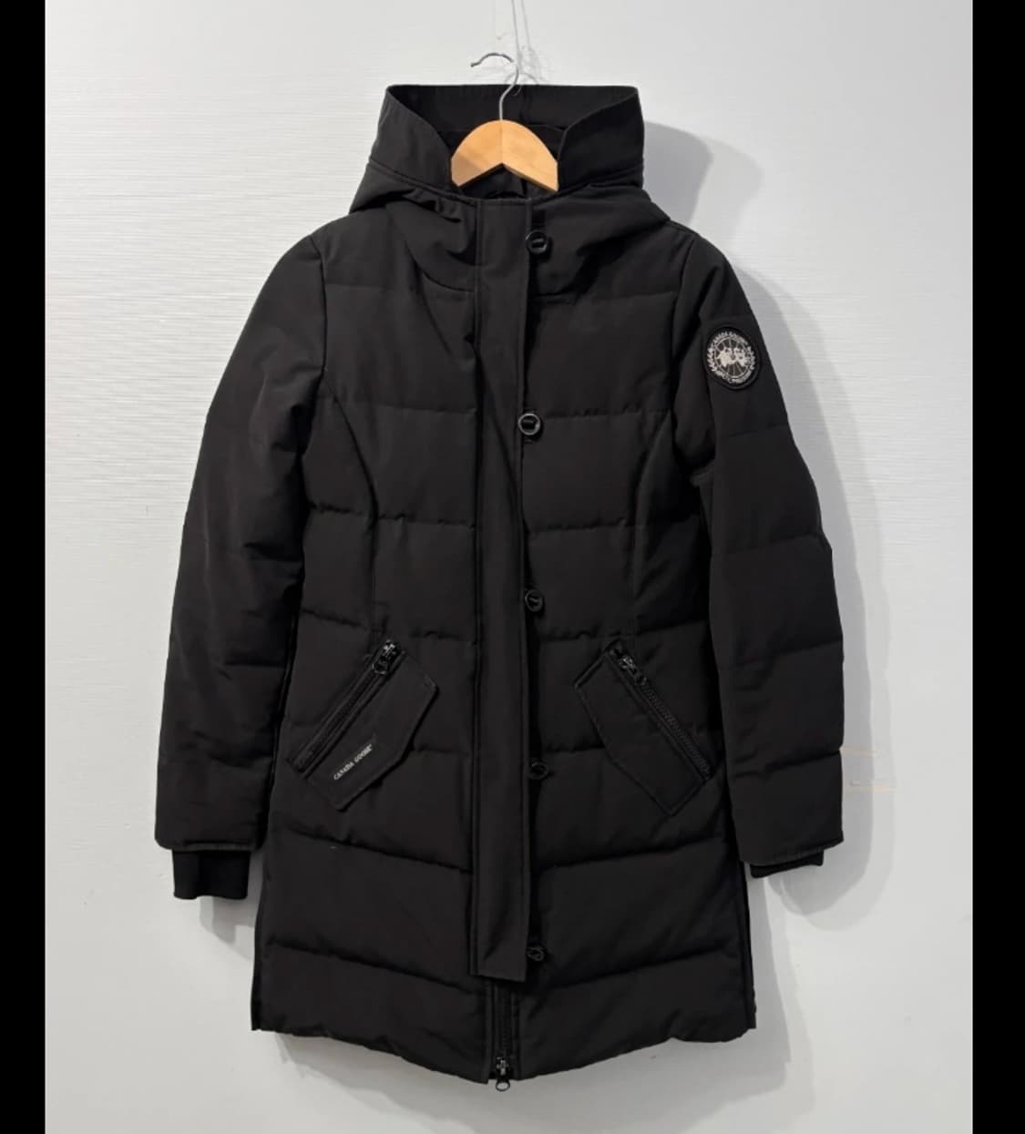 캐나다구스 블랙 패딩 ~55반 상품이미지2