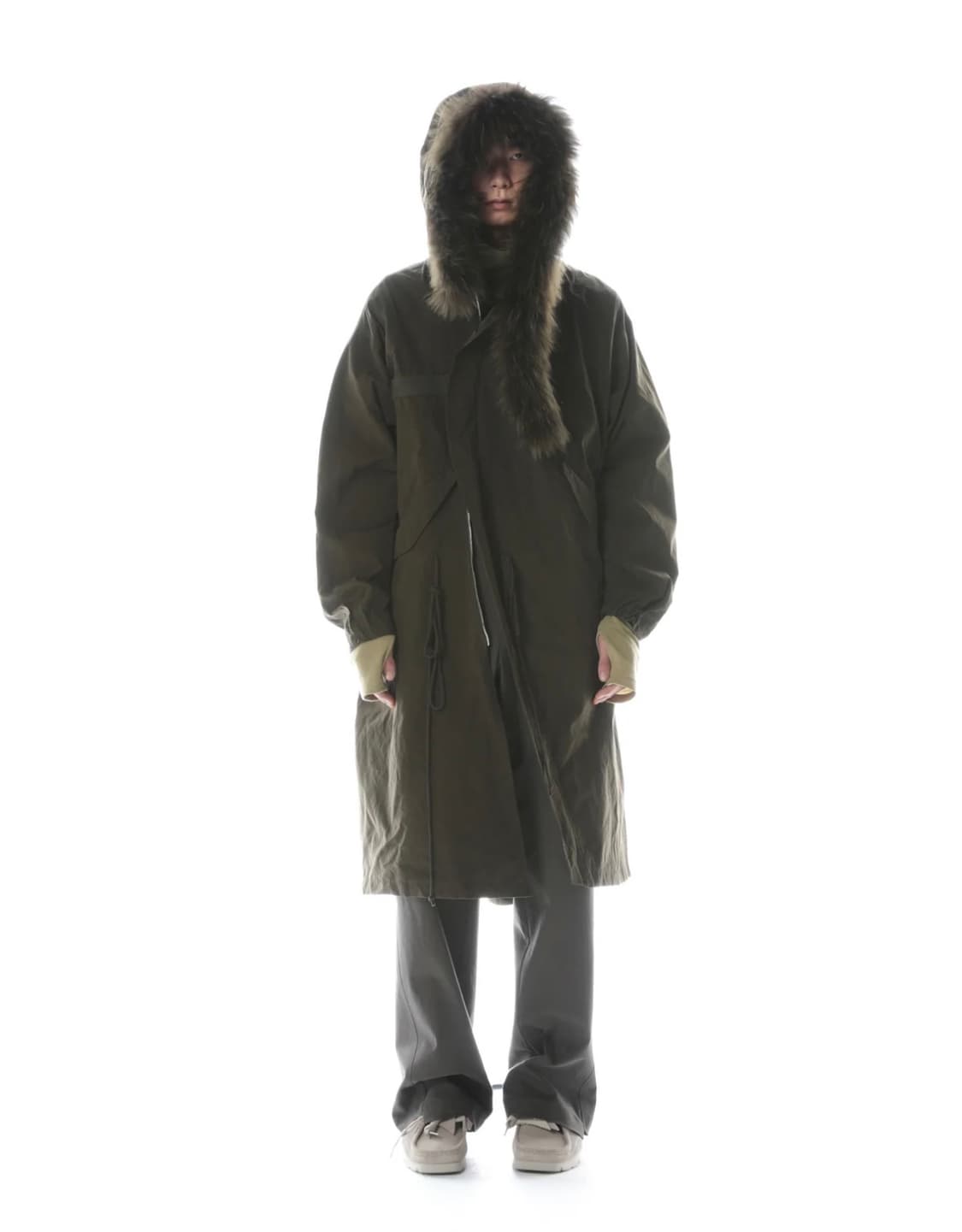 (새상품) 파프 m66 파카 (2025) 그린 m사이즈 상품이미지2