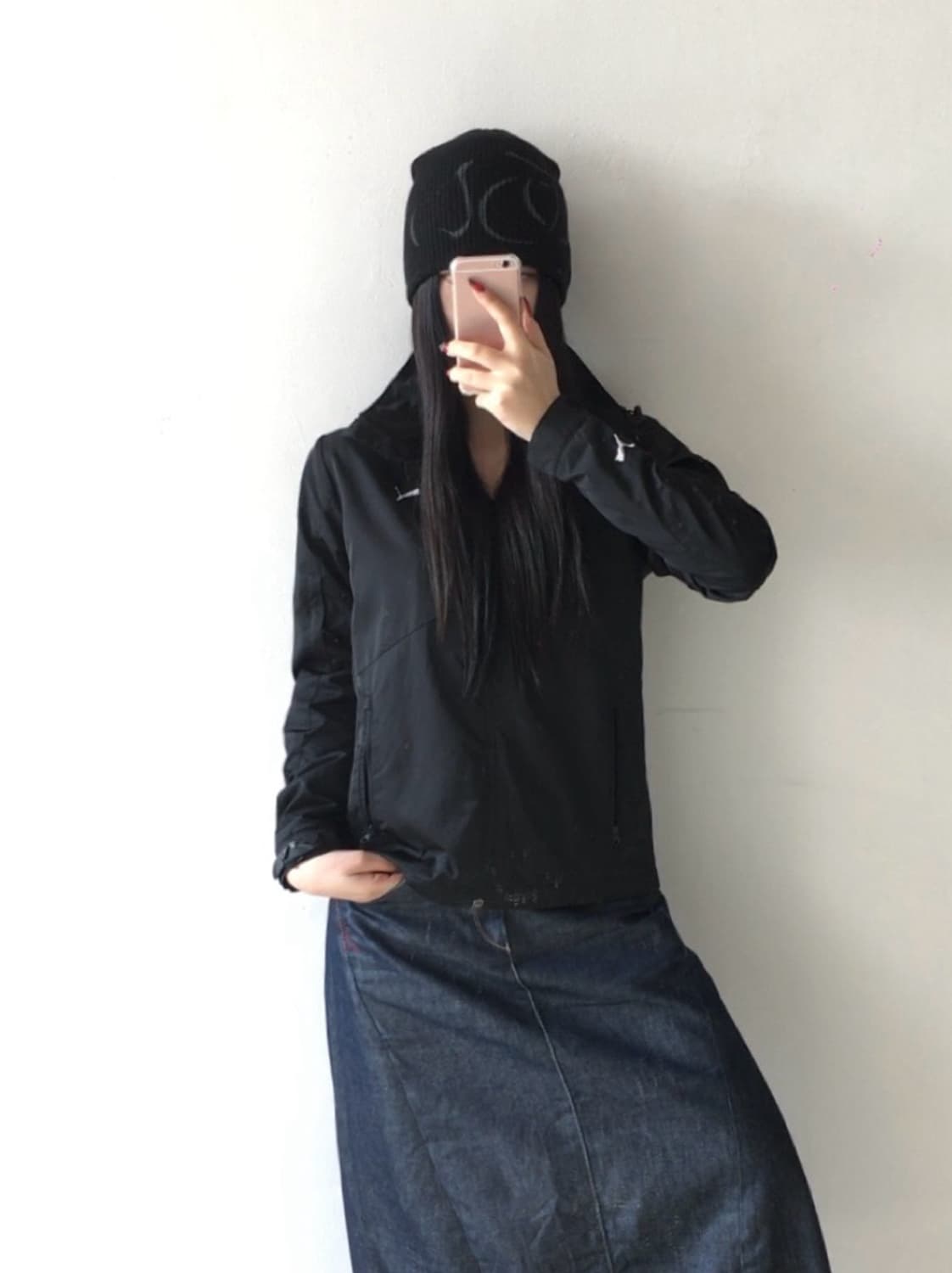 퓨마 로고 후드 바람막이 상품이미지1