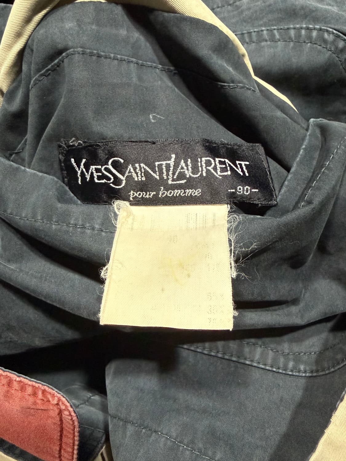 Yves Saint Laurent 입생로랑 리버시블 코튼 워크자켓 상품이미지3