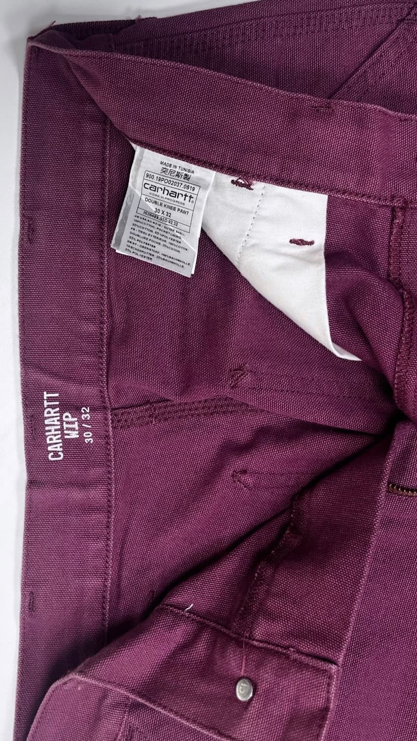 칼하트 WIP 더블 니 30x32 상품이미지5