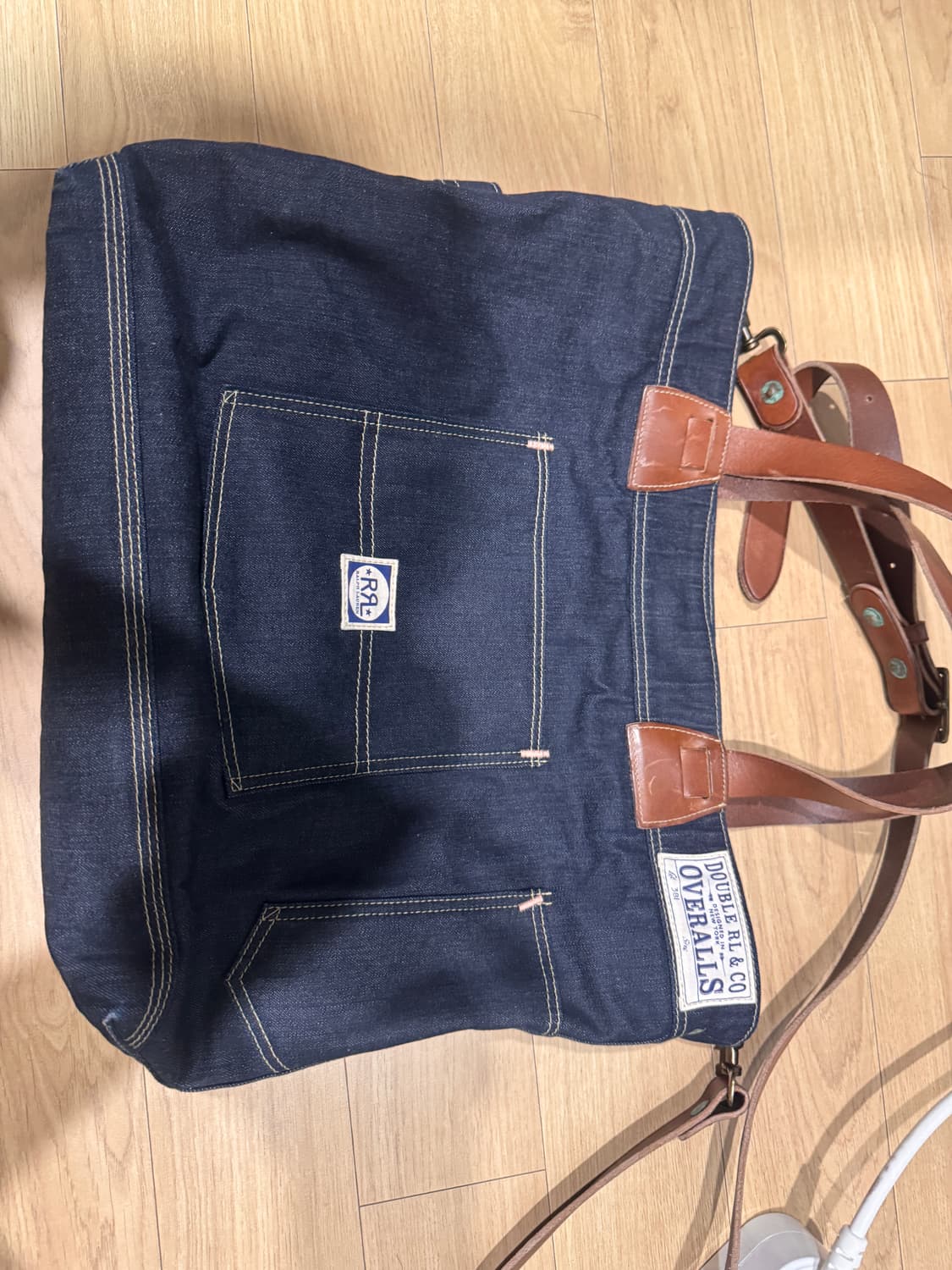 rrl 데님 토트백 상태좋음 45만원 상품이미지1