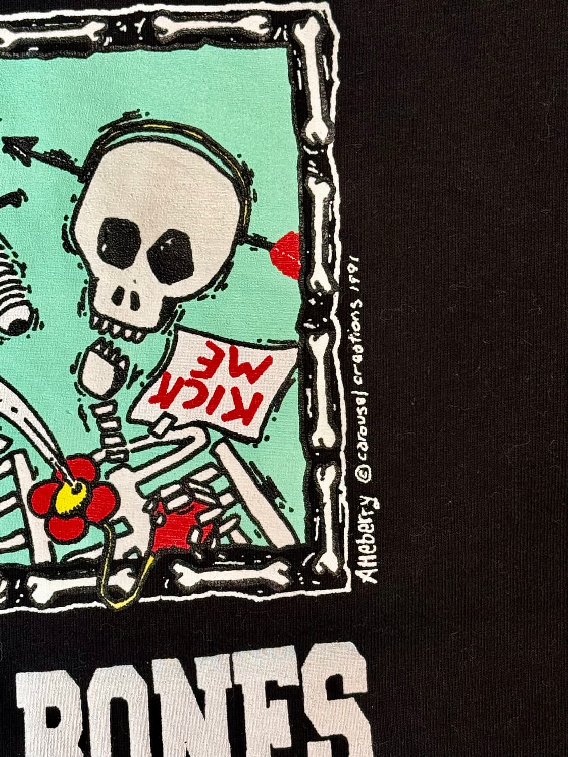 90s FOTL “FUNNY BONES”  빈티지 티셔츠 상품이미지4