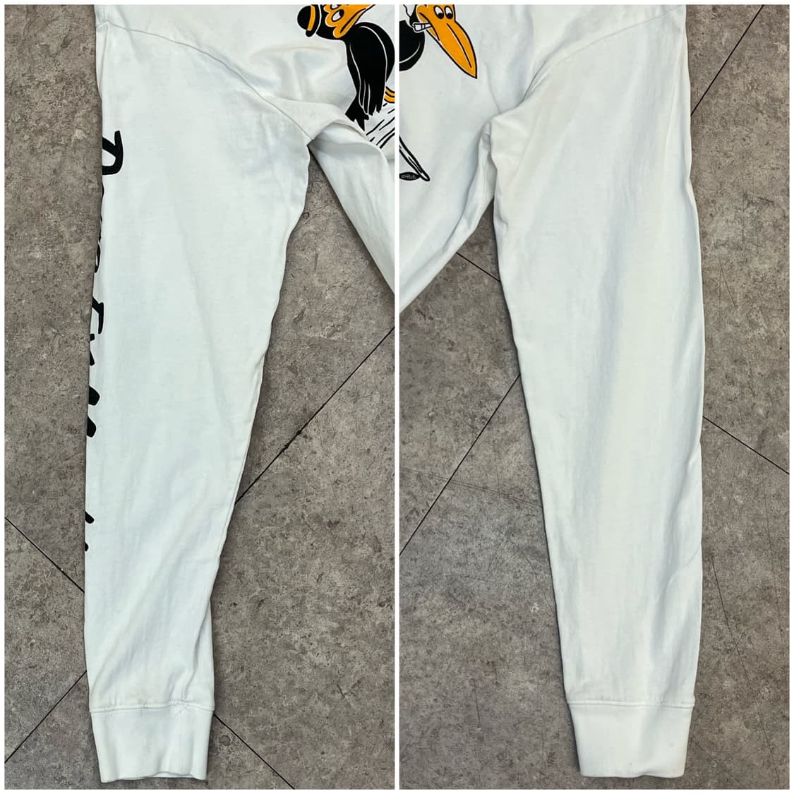 데우스 엑스마키나 프린팅 긴팔티 화이트 M #csz3216 상품이미지9