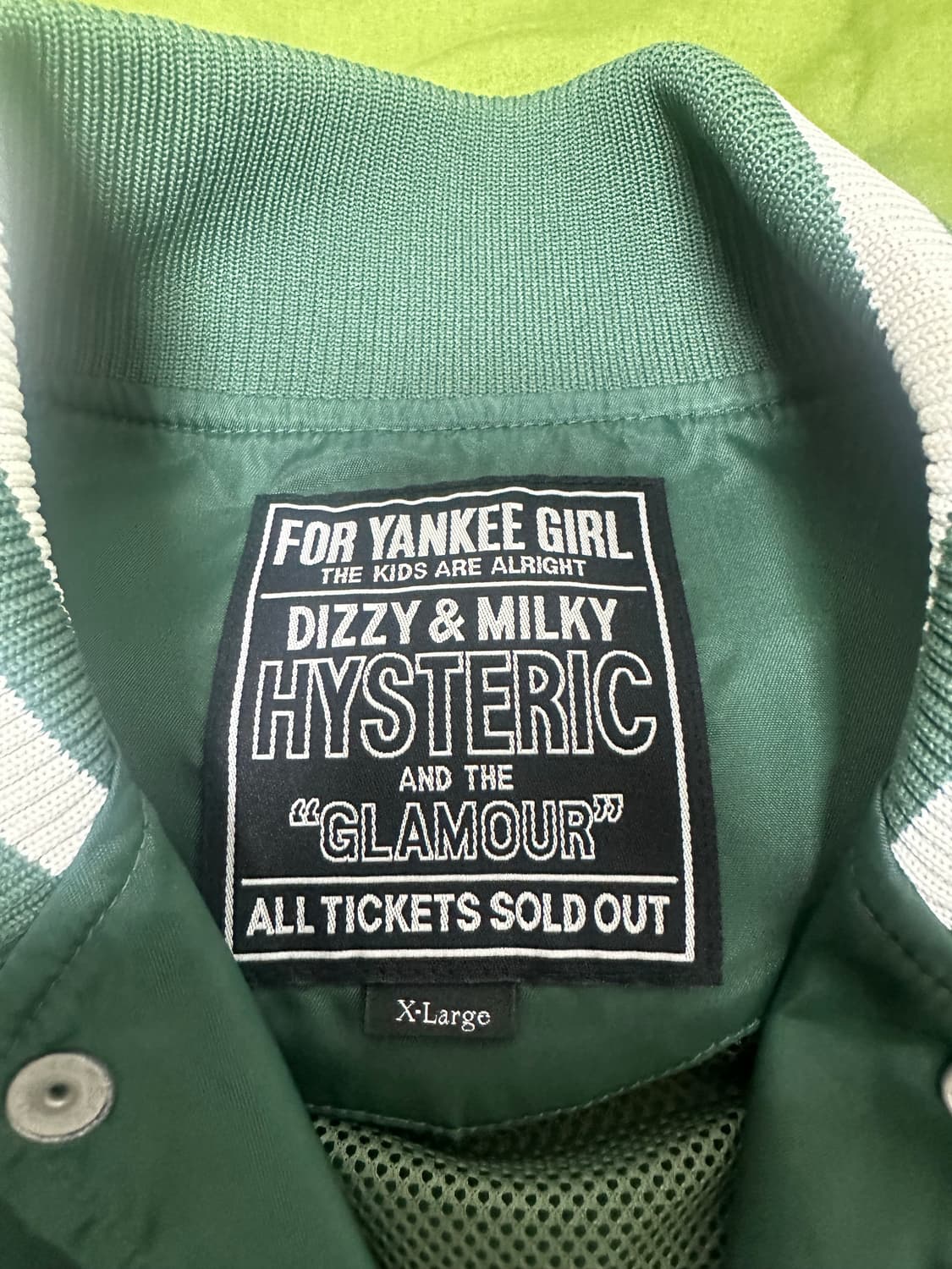 히스테릭 글래머 리브 숄 칼라 코치 자켓 상품이미지2