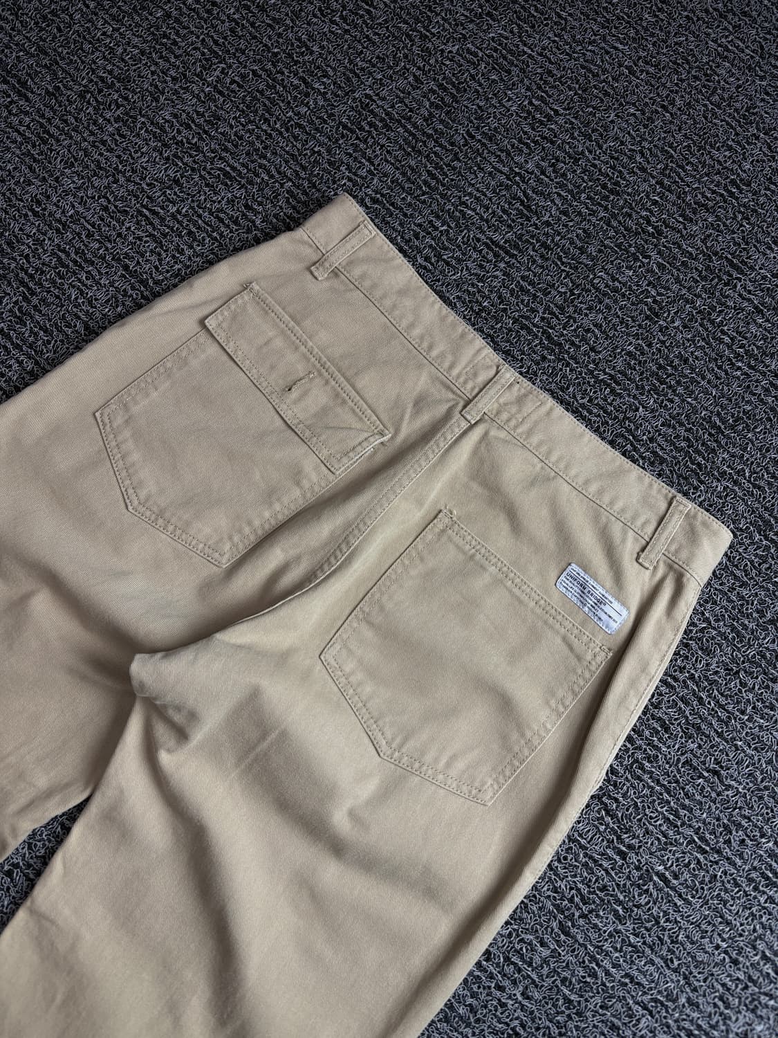 유니폼 브릿지 코튼 퍼티그 레귤러 핏 팬츠 3920 상품이미지5