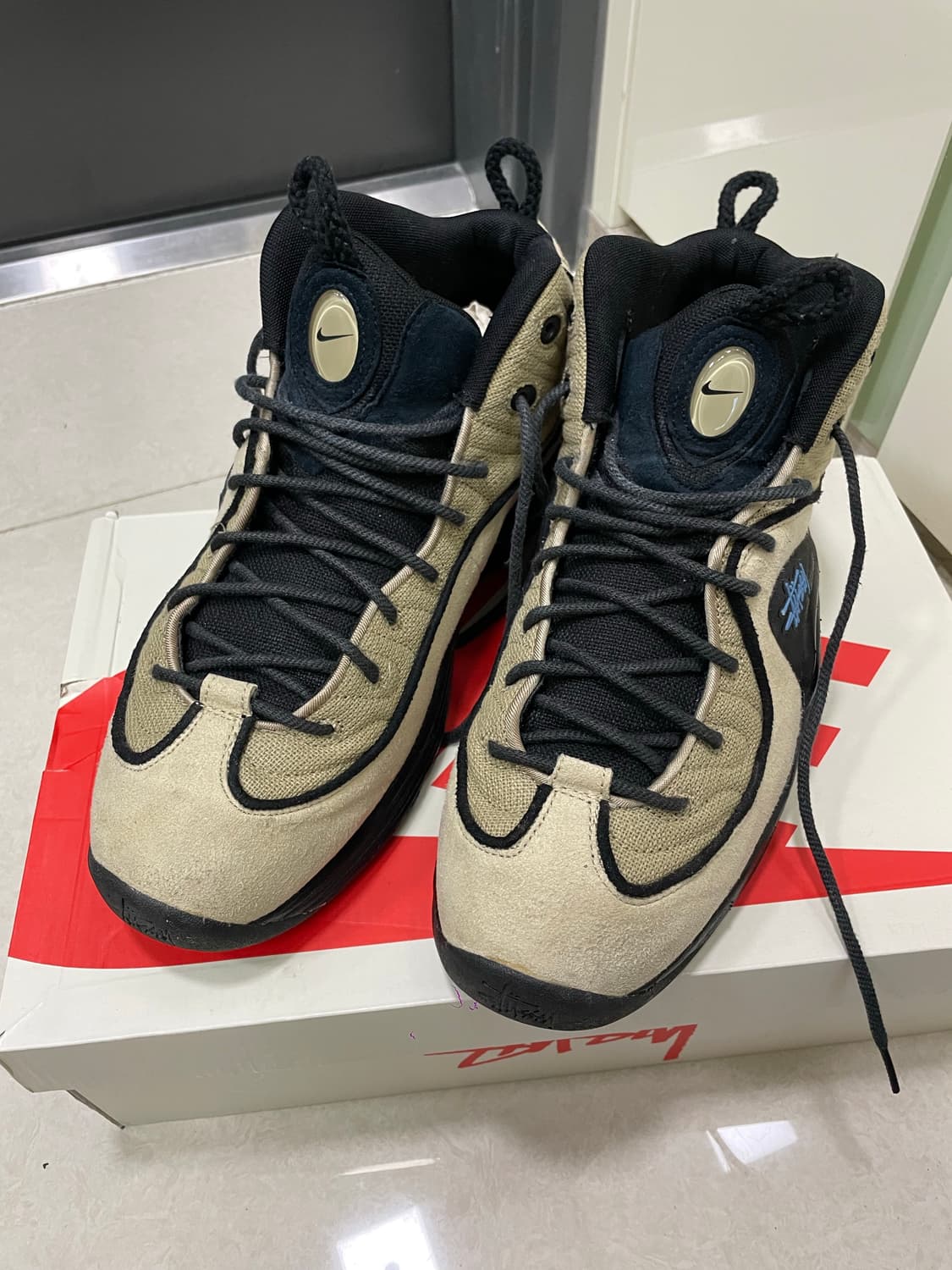 Nike x Stussy Air Penny II (스투시 에어페니 라탄) 상품이미지1