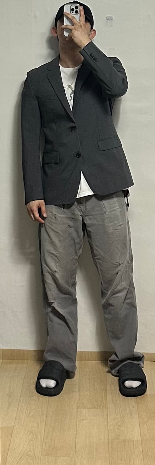 마마가리 울 블레이저 상품이미지5