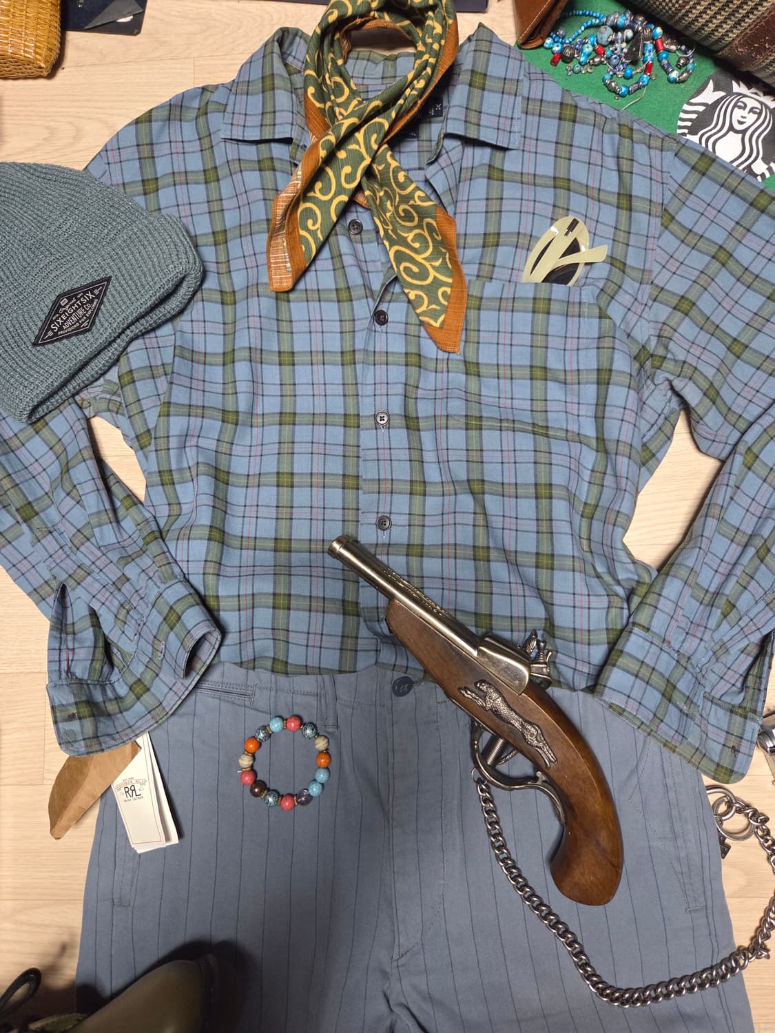 (새상품)더블알엘 RRL 팬츠 바지 워크 면바지 상품이미지5