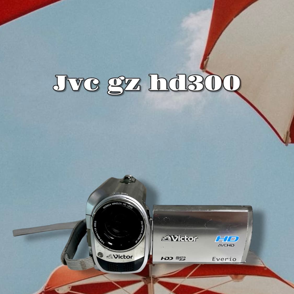 🚩무배✔대용량베터리 / jvc gz hd300 빈티지 캠코더 상품이미지1
