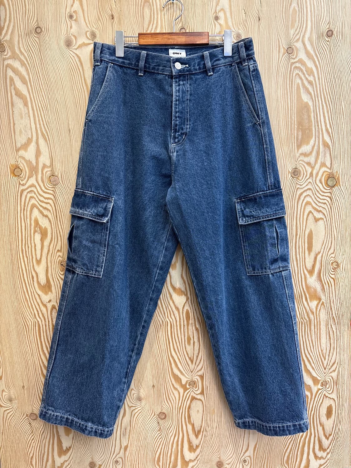 오베이 빅 위그 카고 데님팬츠 상품이미지1