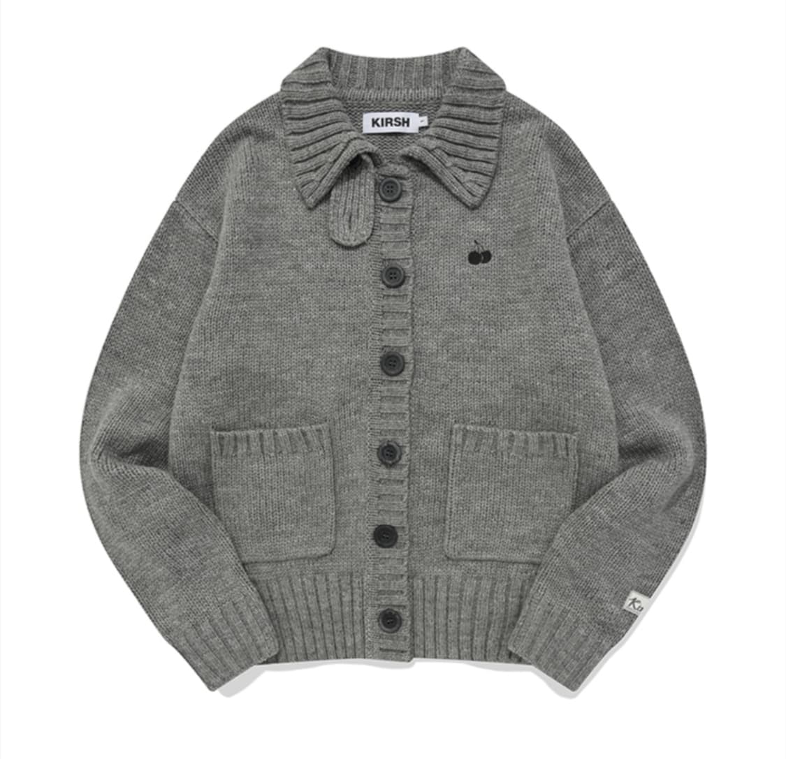 키르시 모노 체리 루즈핏 가디건 새상품 상품이미지1