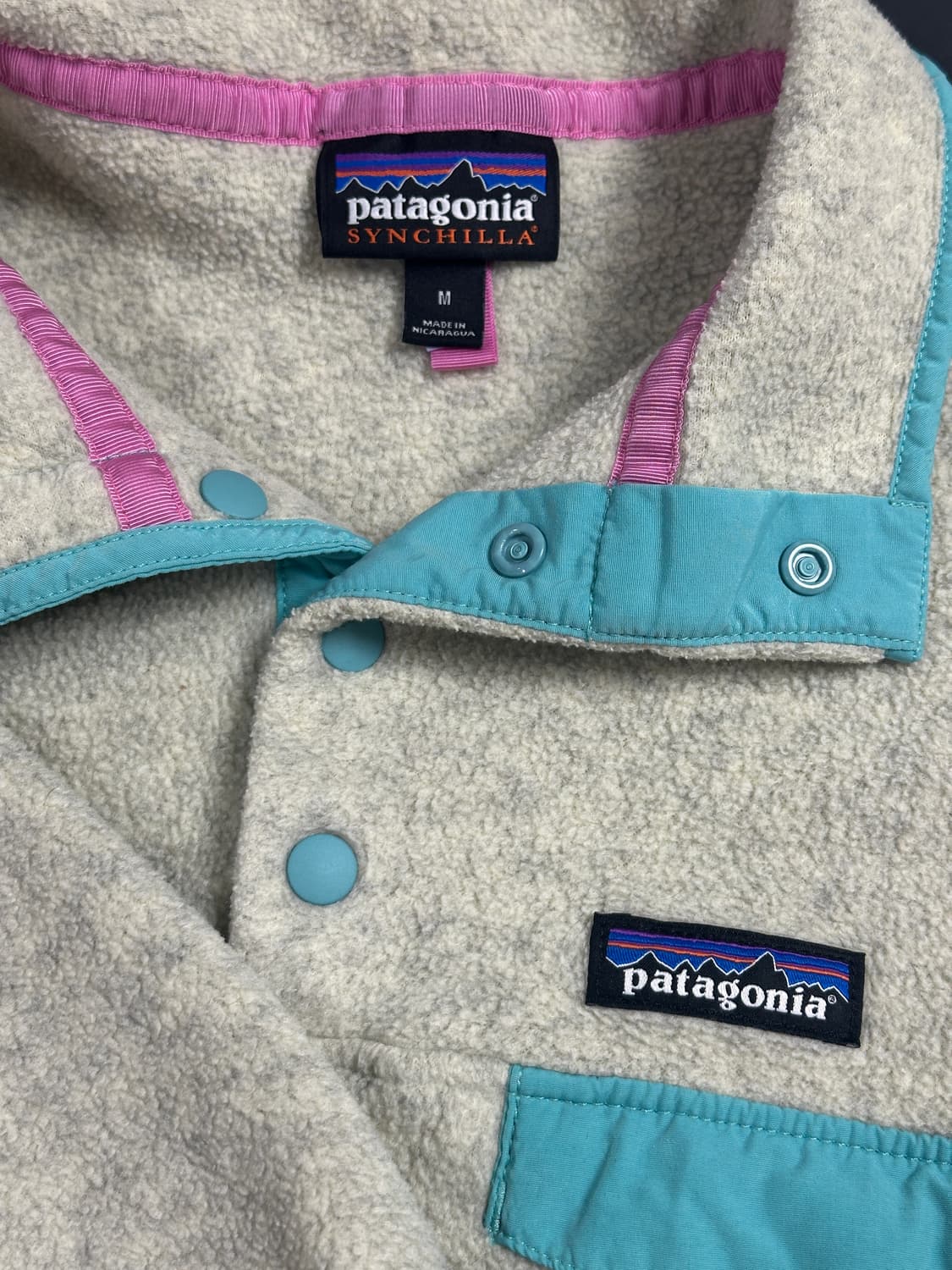 파타고니아 신칠라 오트밀 민트 M 상품이미지7