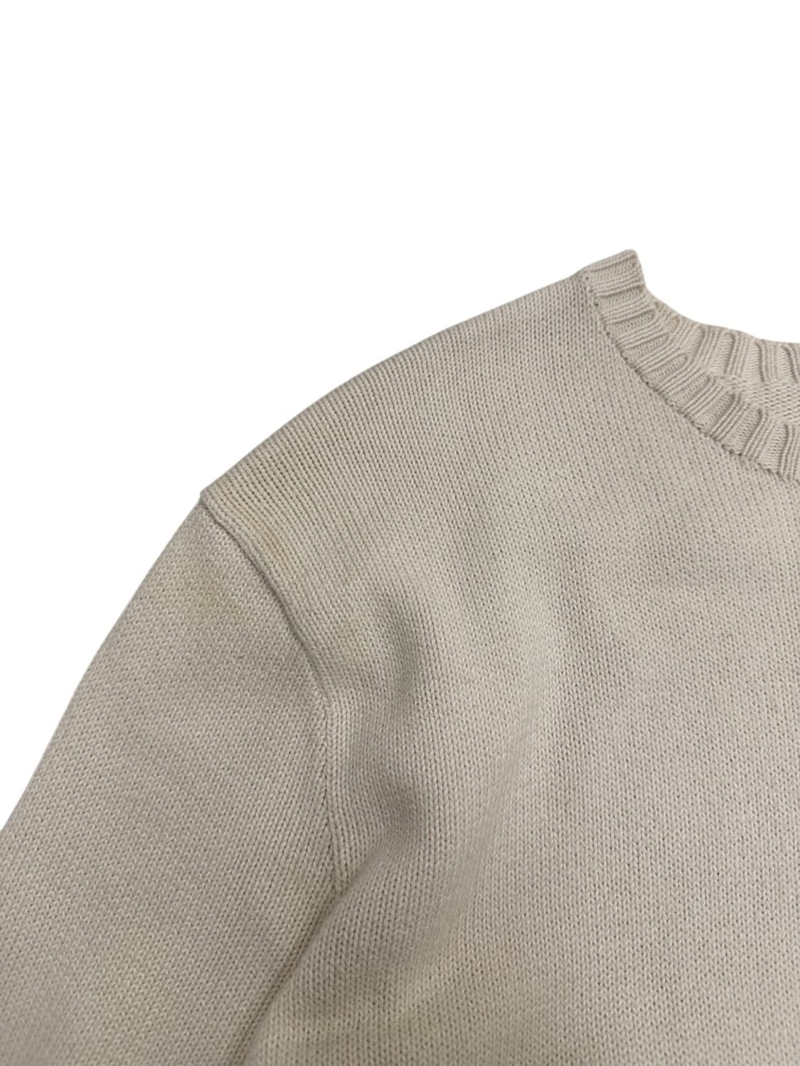 00s 폴로 코튼니트 아이보리 (XL~2XL) 상품이미지4