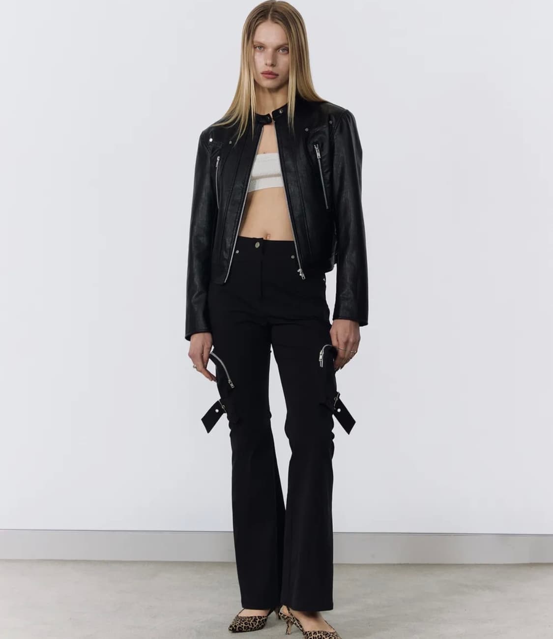 낫노잉 레더자켓 상품이미지3