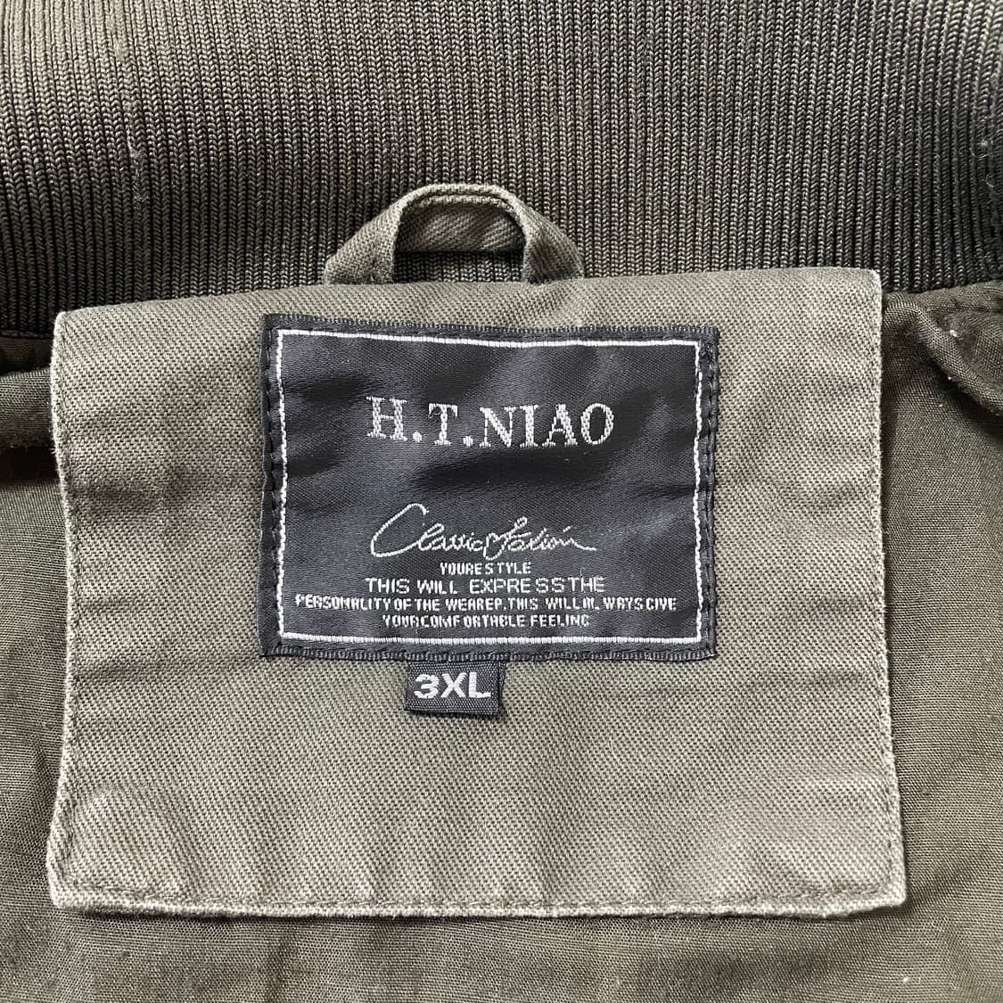 빈티지9. H.T. NIAO 밀리터리 플라이트 재킷 상품이미지8