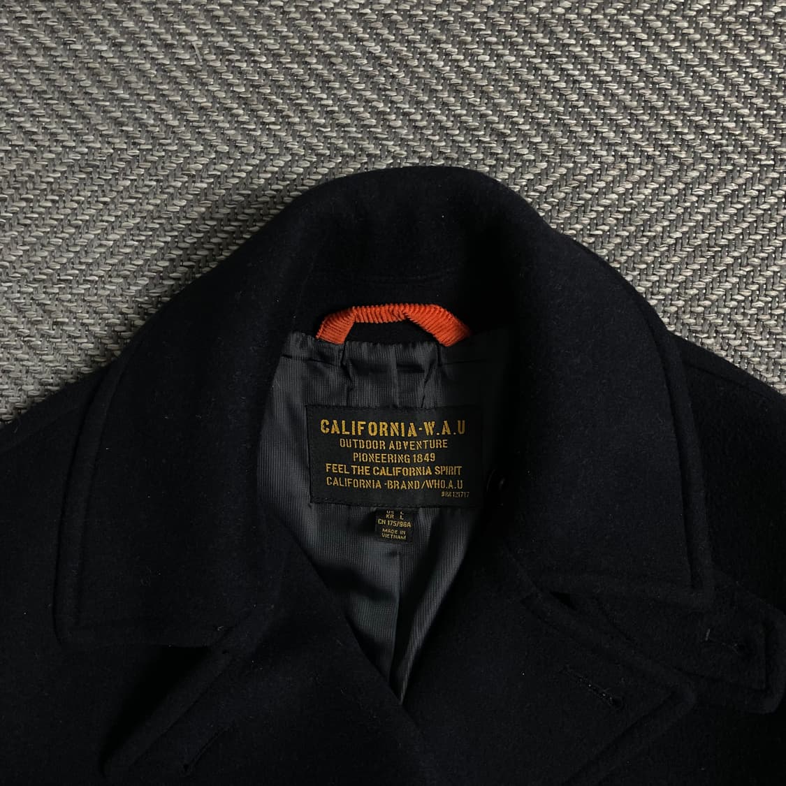 후아유 U.S 아메카지 양모 피코트 자켓 y 4731 상품이미지5