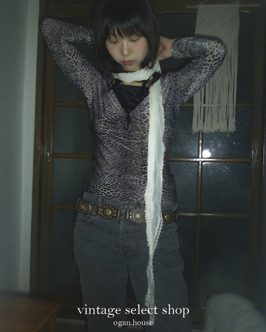 vintage lace scarf 상품이미지1