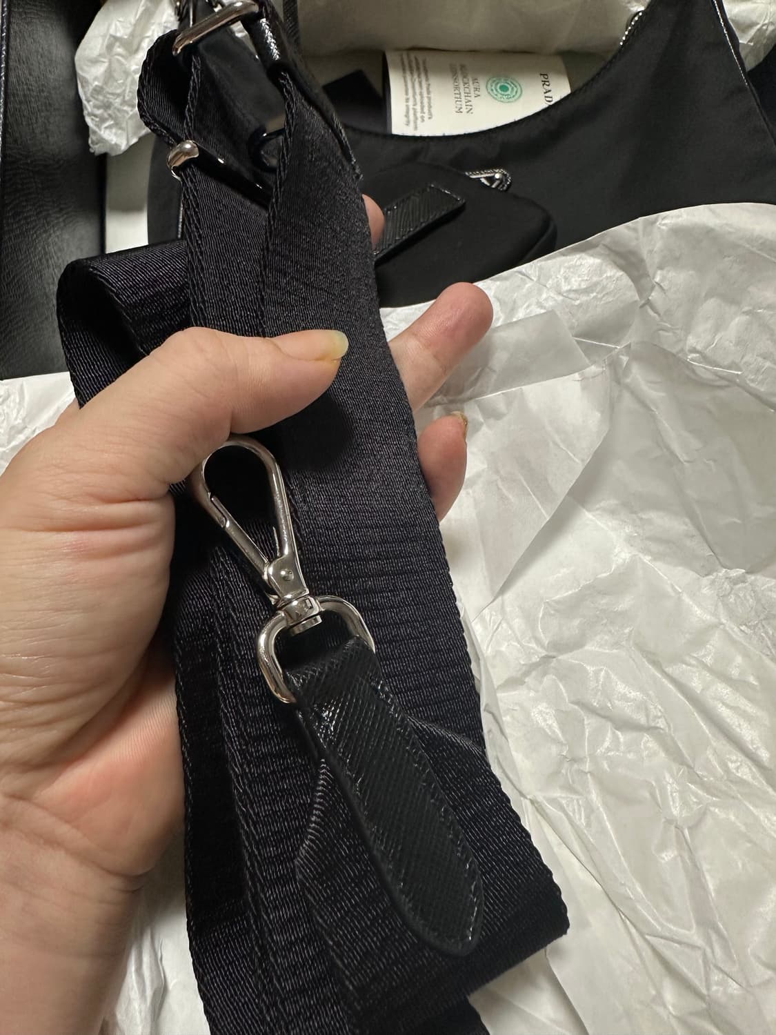 프라다 리에디션 리나일론 숄더백 크로스백 풀구성  상품이미지7