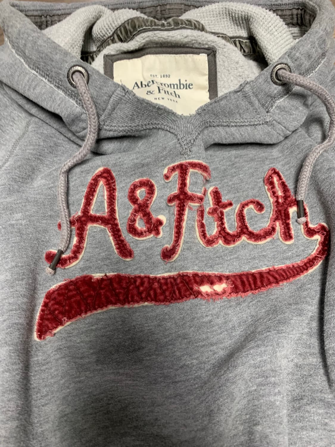 아베크롬비 후드티 , 그레이,L 상품이미지7