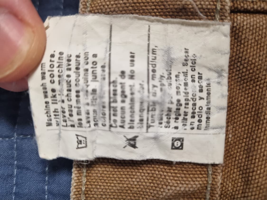 00s 빈티지 칼하트 더블니 B01 워크 팬츠 34/36 인치 상품이미지5