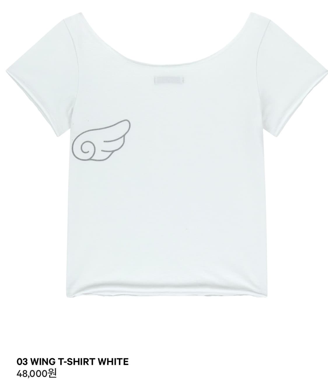 코이세이오 03 WING T-SHIRT WHITE 상품이미지1