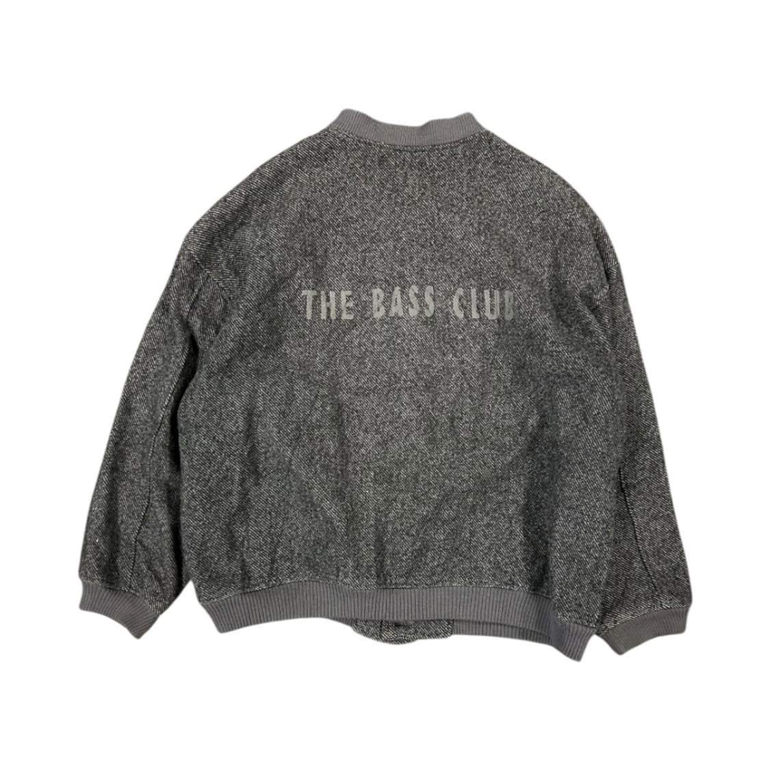 M) 빈티지 JPN 그레이 울 믹스 패치 바시티 자켓 OJ-042 상품이미지5