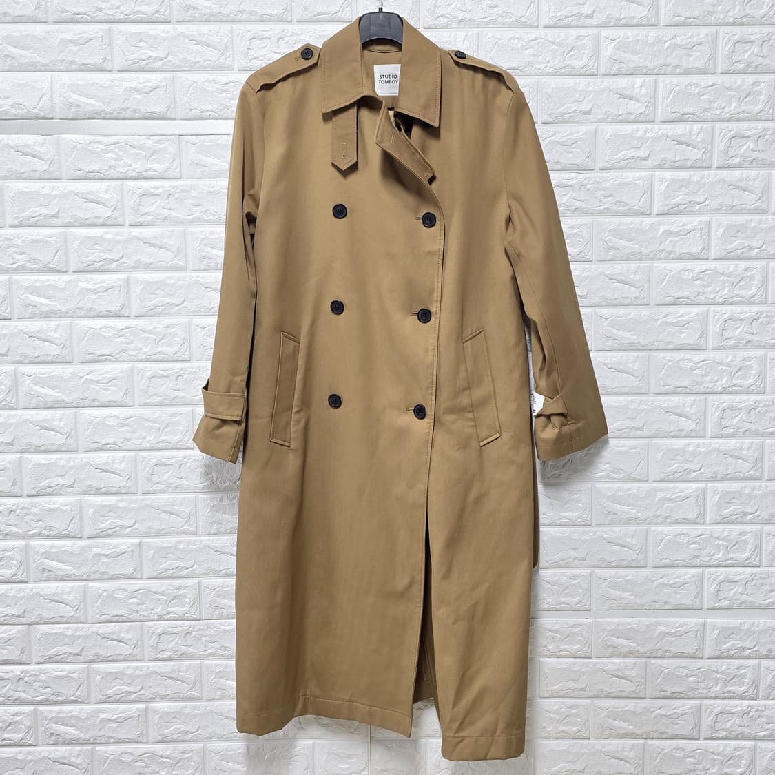 택포// L 스튜디오 톰보이 트렌치코트 상품이미지1