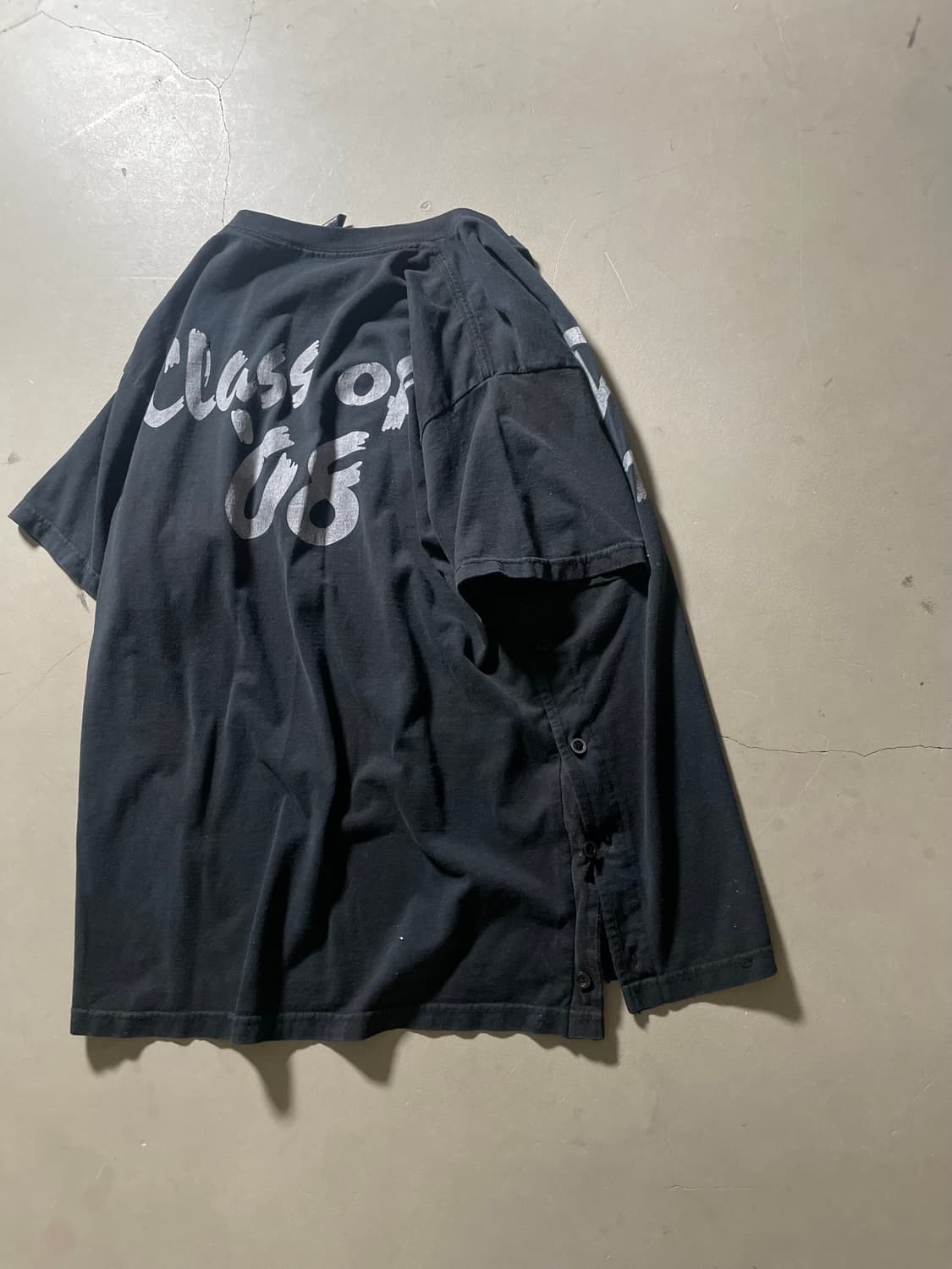 H•C Vintage Custom Graphic T-shirt 상품이미지5