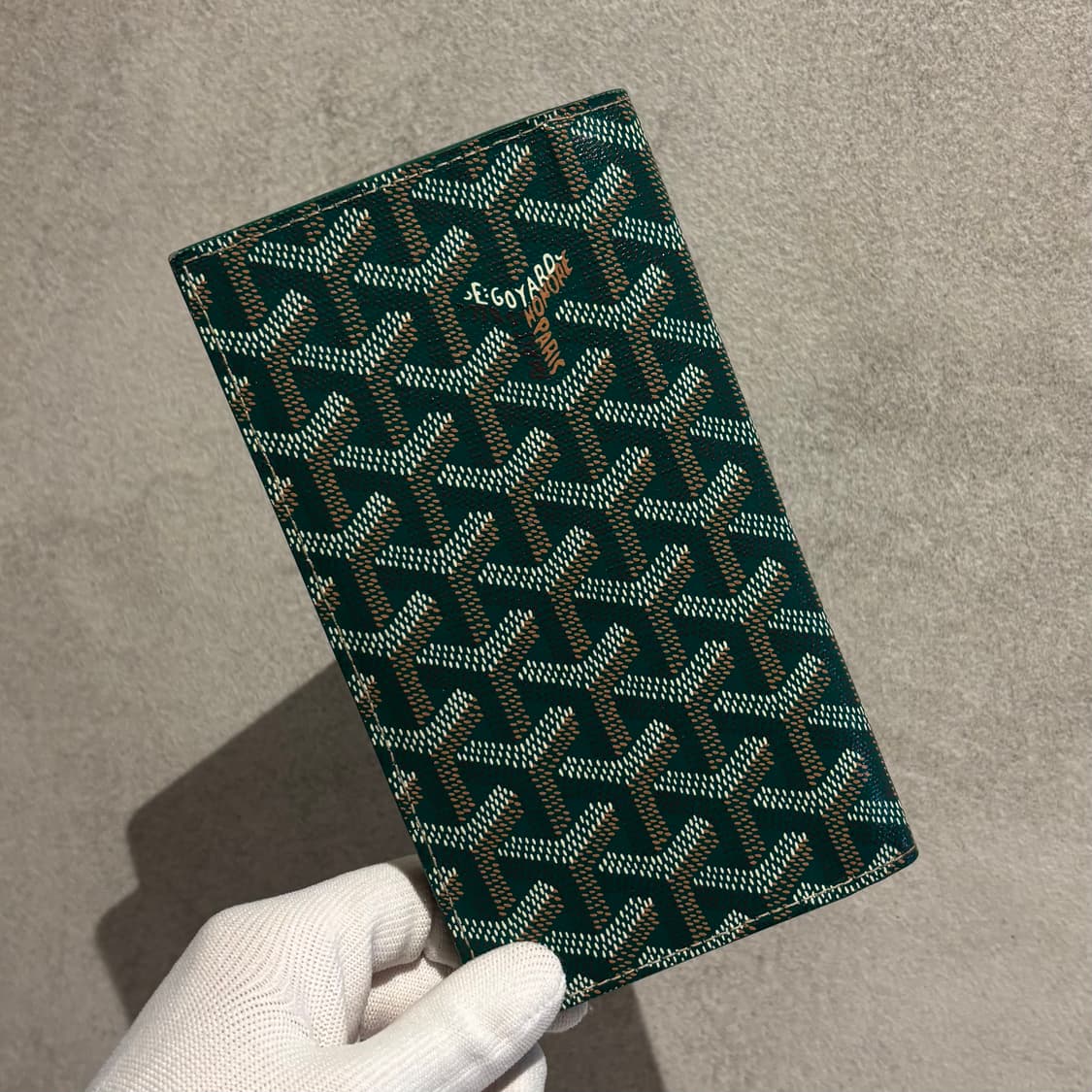 S OS사이즈 고야드 생로슈 장지갑 그린 상품이미지2