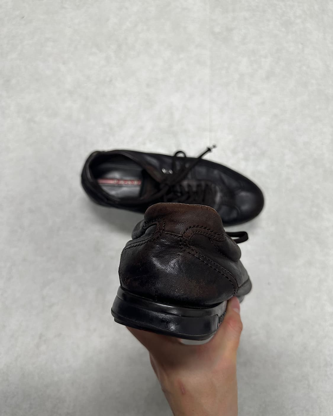 Prada brown learher 상품이미지6