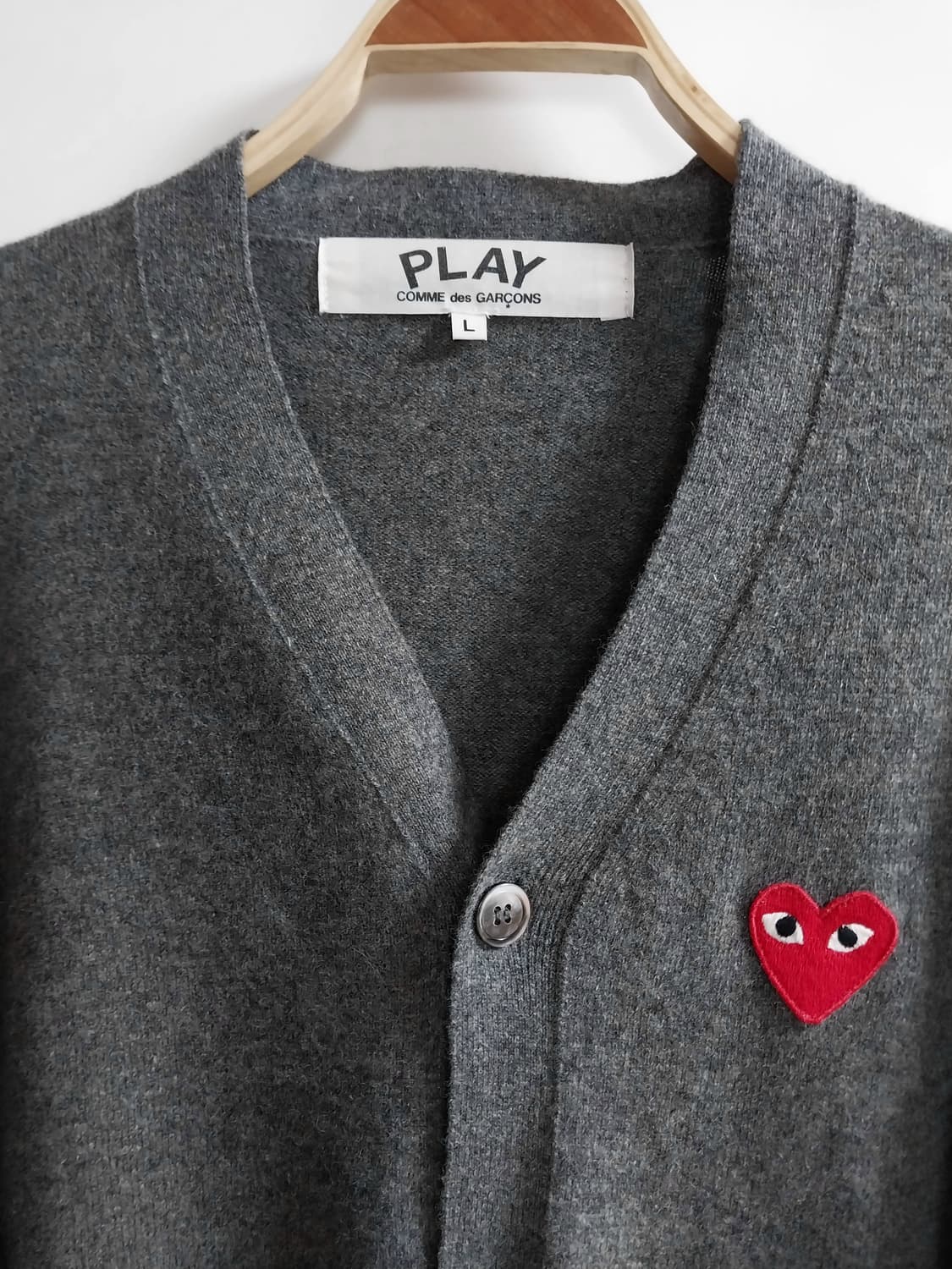 꼼데가르송 가디건  상품이미지2