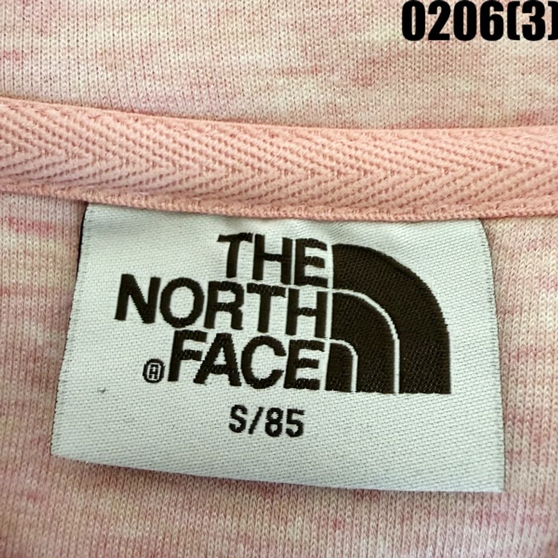 [S/85] 노스페이스 핑크색 여성 롱 집업 자켓 0206(3) 상품이미지4