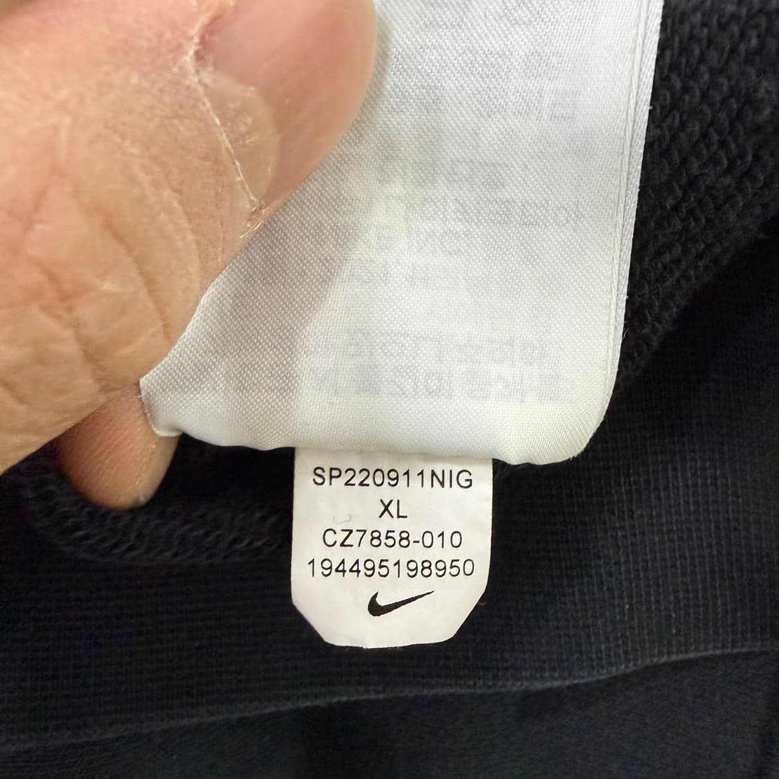 XL 나이키 클럽로고 후드티 0126T1 상품이미지5