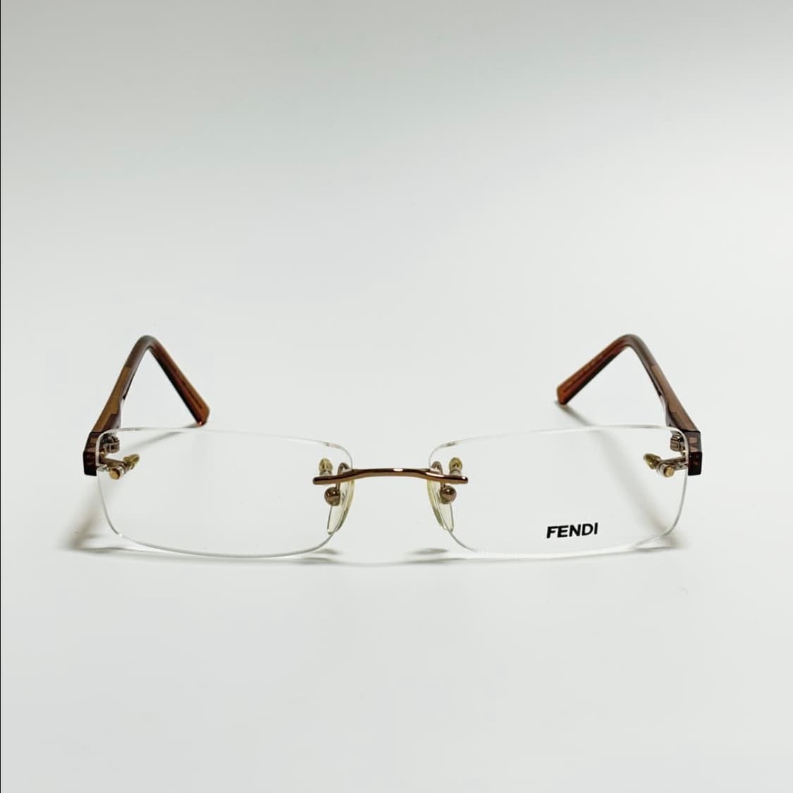 FENDI 펜디 골드 무테 안경 상품이미지3